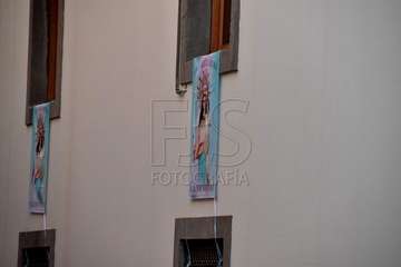 Telde pide la protección de María Auxiliadora con el rezo del 'Regina Coello' (Foto Francisco Javier Santana)